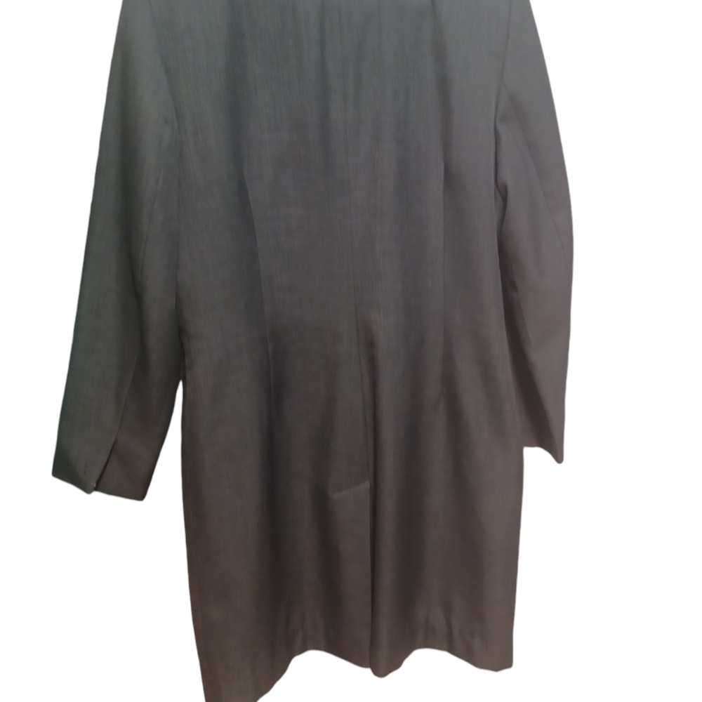Pret a porter dress suit and jacket size 12 grey business formal office wear